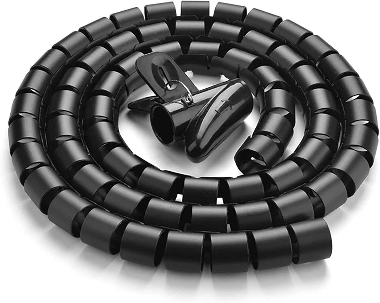 10FT Cable Management Sleeve Cord Bundler with Zip Clip - trending gadget from YouTube