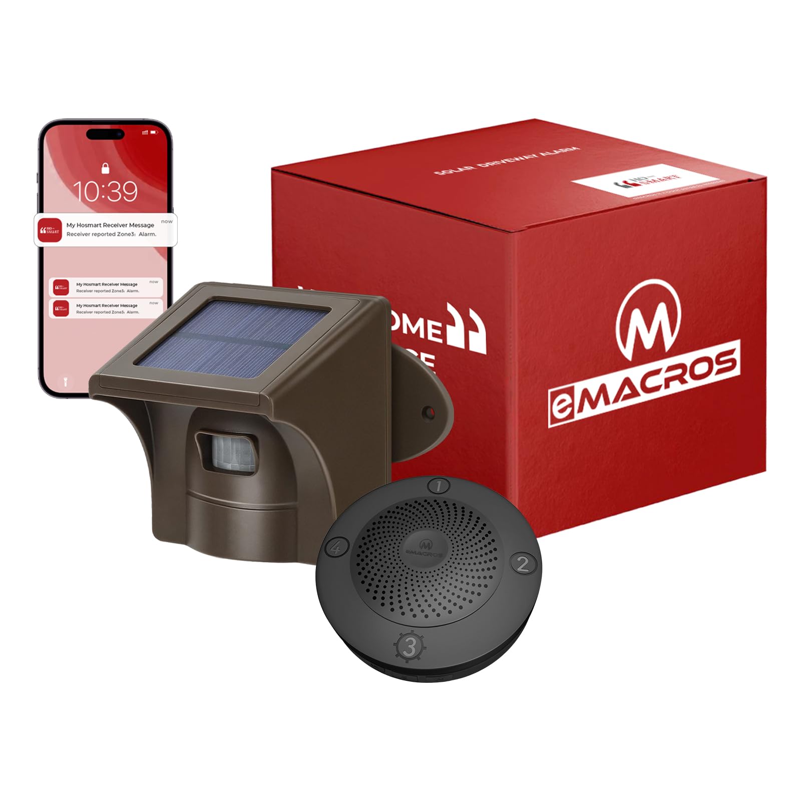 EMACROS 120dB Heavy Duty Wedge Door Stop Alarm - trending gadget from YouTube
