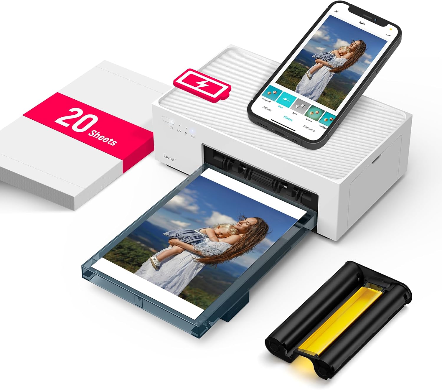 Liene M200 4x6 Wireless Instant Photo Printer - trending gadget from YouTube
