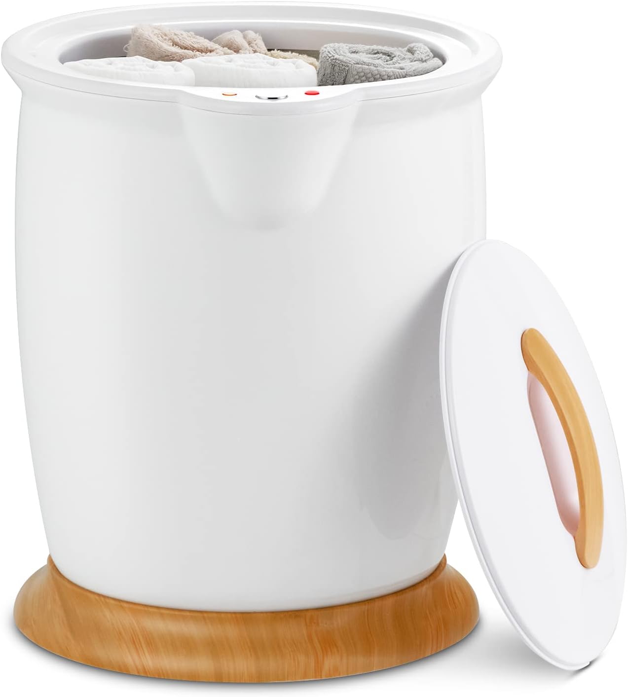 Tangkula 20L Luxury Rapid Heating Spa Towel Warmer Bucket with Fragrance Holder - trending gadget from YouTube