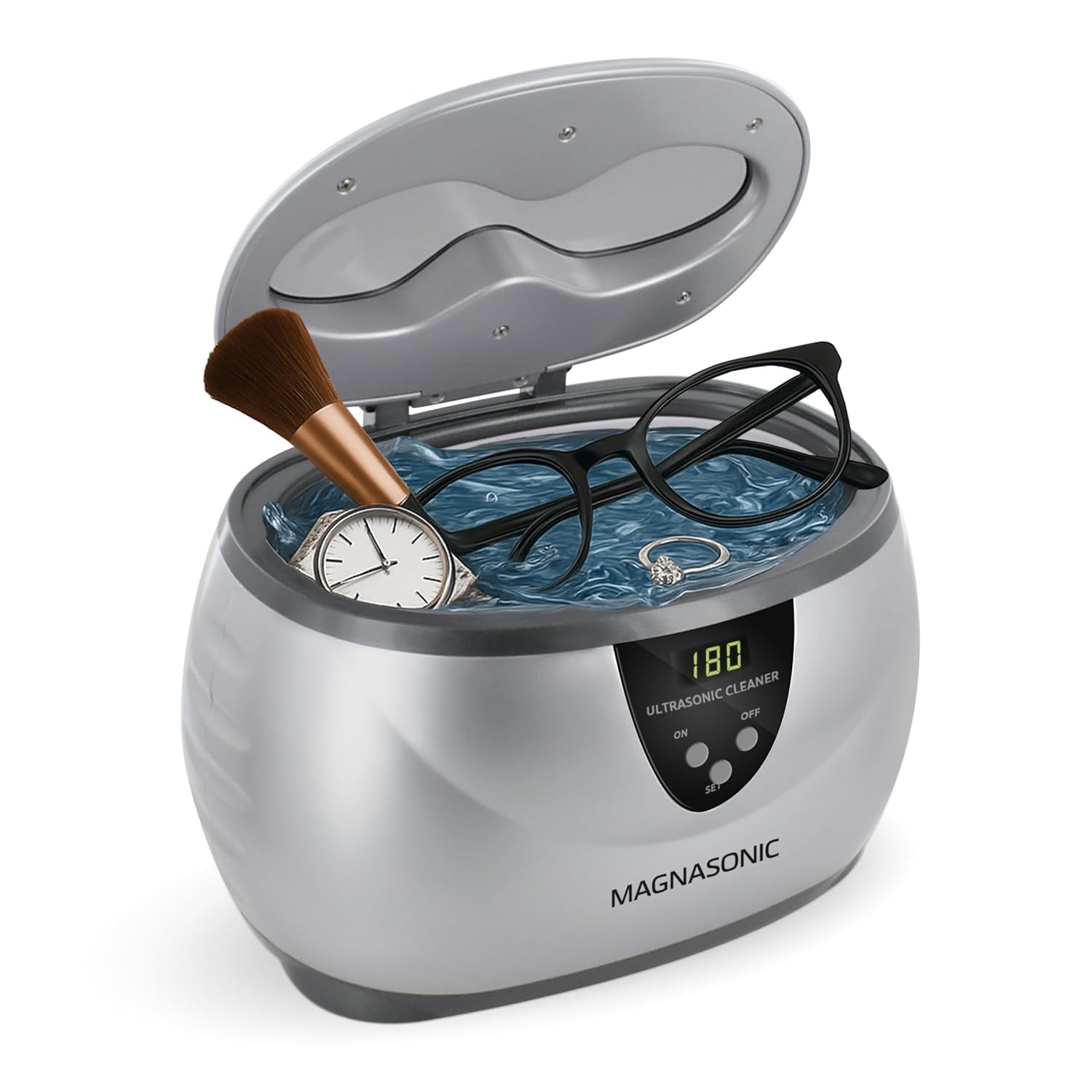 Magnasonic Professional Ultrasonic Jewelry & Eyeglass Cleaner - trending gadget from YouTube