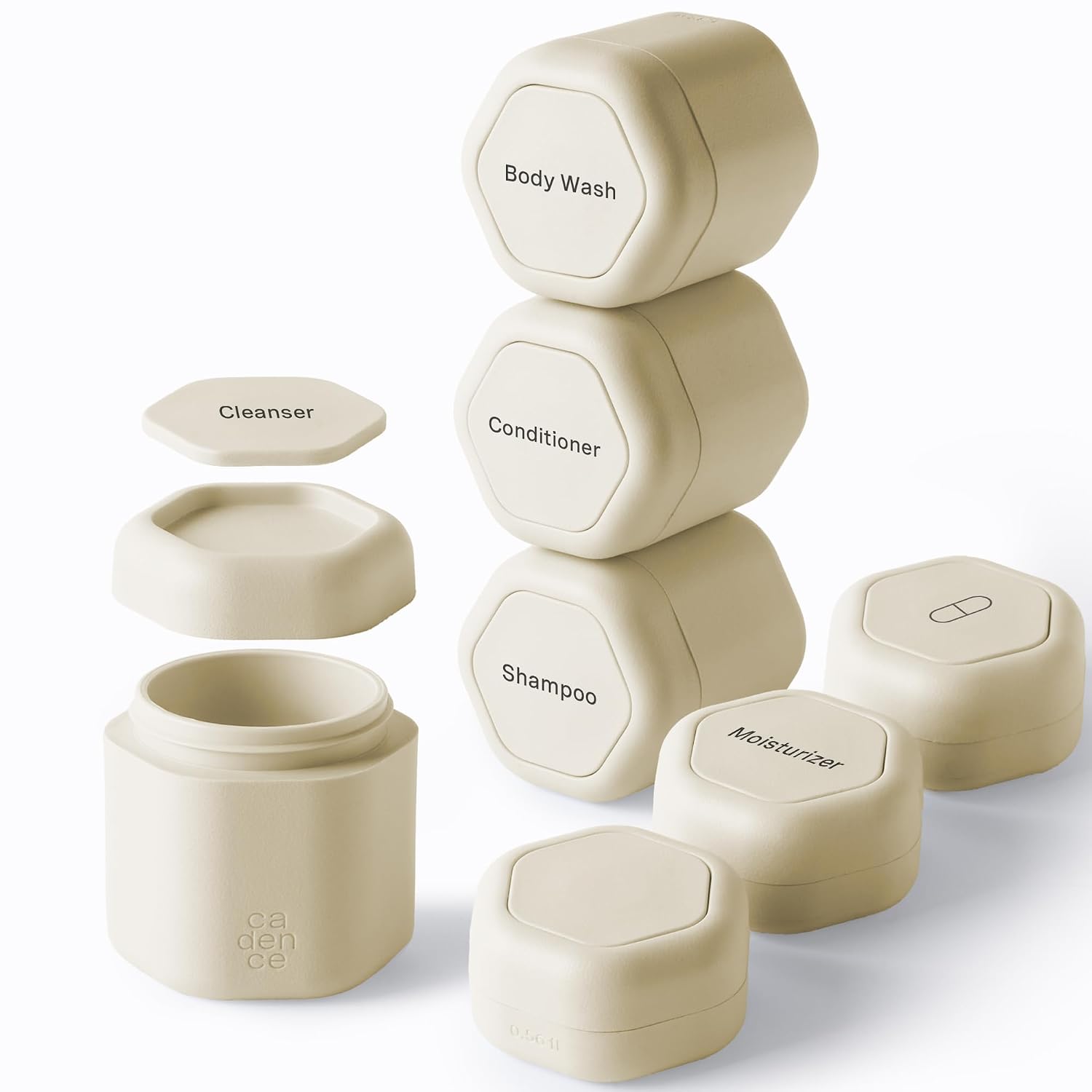 Cadence Travel Containers Magnetic Leakproof Capsules (7-Pack) - trending gadget from YouTube