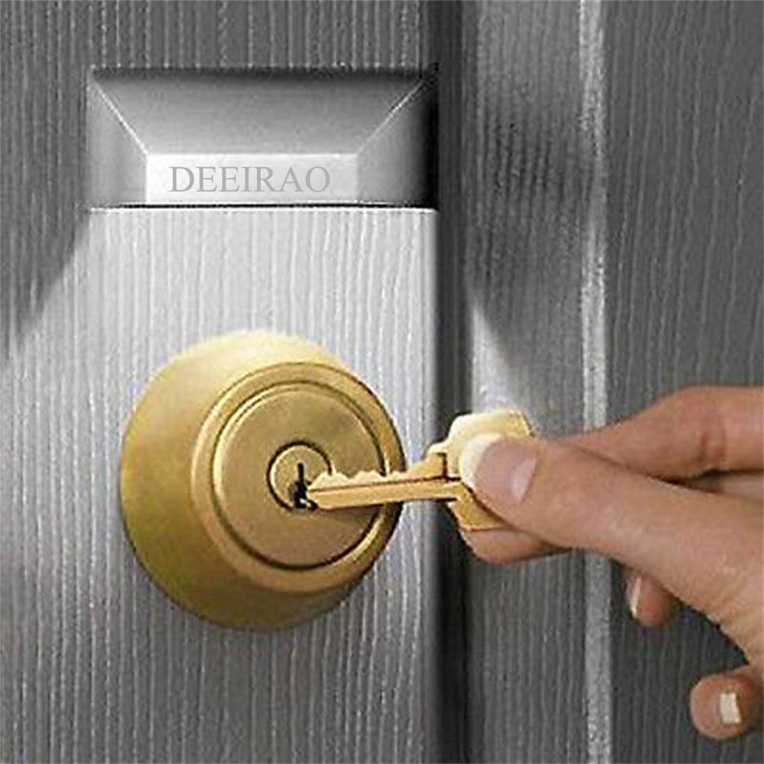 Wireless PIR Motion Sensor Door Lock & Keyhole LED Light - trending gadget from YouTube