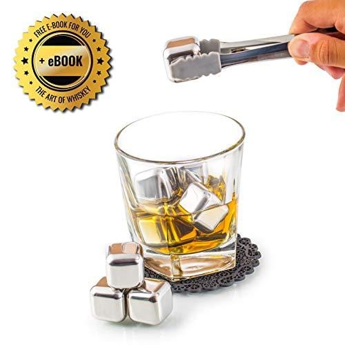Amerigo Stainless Steel Reusable Whiskey Chilling Ice Stones - trending gadget from YouTube