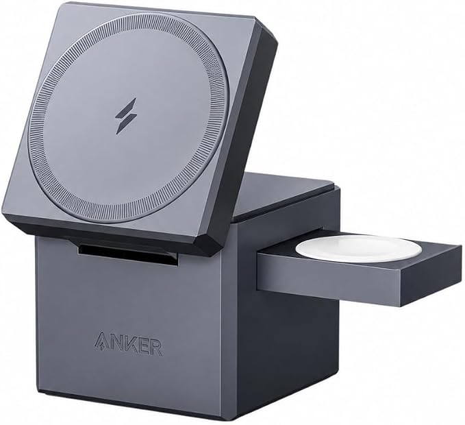 Anker MagGo 3-in-1 Foldable Charging Station (Qi2 15W)