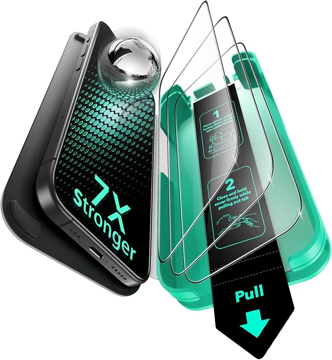ESR Armorite Screen Protector for iPhone 16 Pro Max (Set of 3)